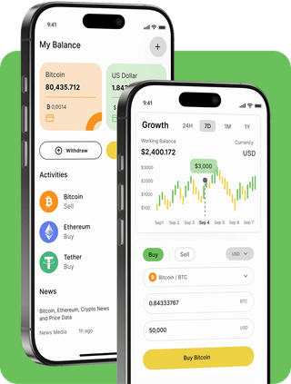Ledgerbryn AI trading platform with live market data